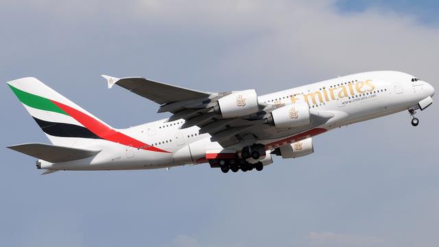 A6-EEP:Airbus A380-800:Emirates Airline